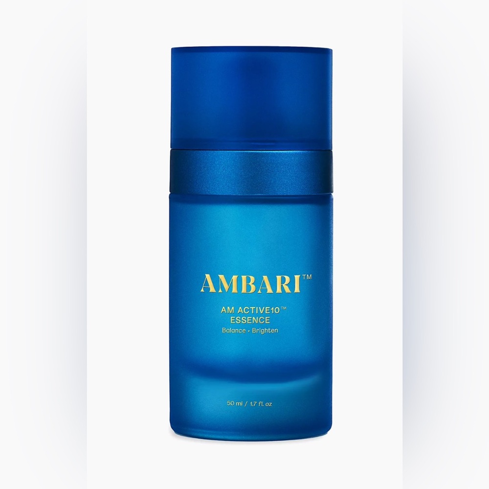 NEW Ambari AM Active10 Facial Essence Radiant Primer Cream 1.7 fl. oz 50ml AHA